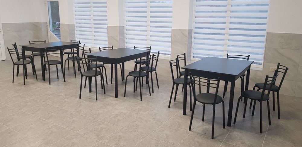 Комплект стіл та 4 стільця, обідня група, для кухні, для кафе