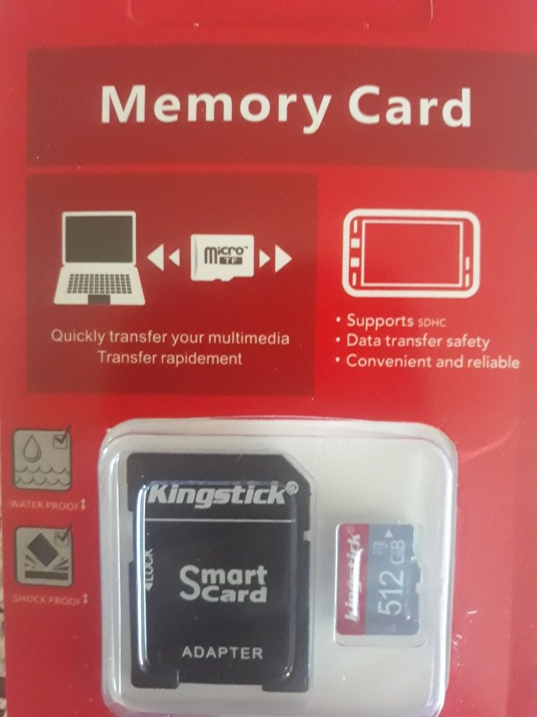 Vendo cartão de memória 512gb kingstick