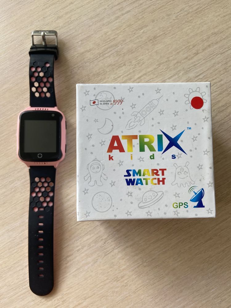 Смарт-часы Atrix Smart Watch iQ600 Cam Touch GPS Pink