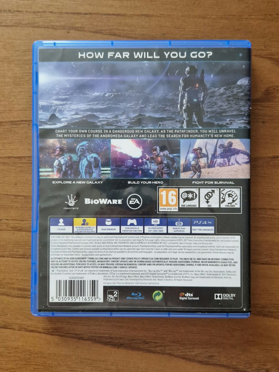 Mass Effect Andromeda - Jogo PS4