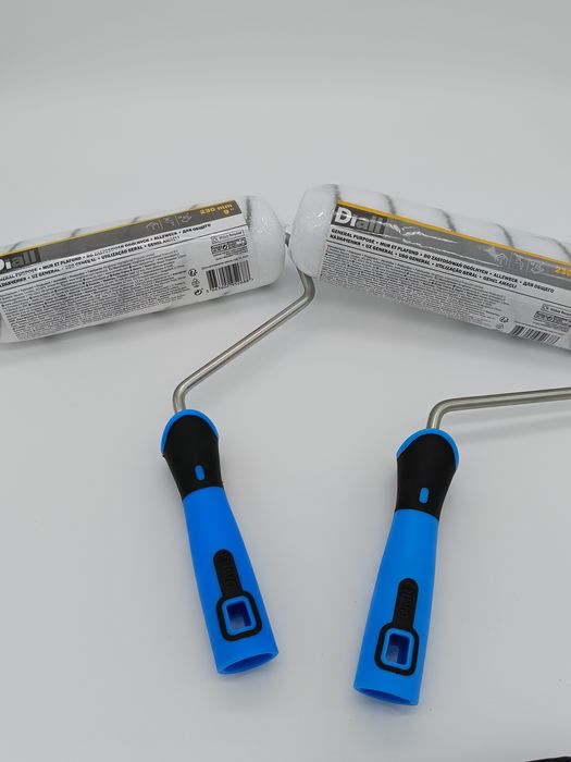 Zestaw do malowania - wałki, płachta malarska, kuweta