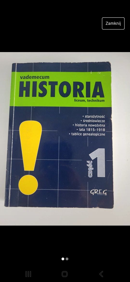 Vademecum historia