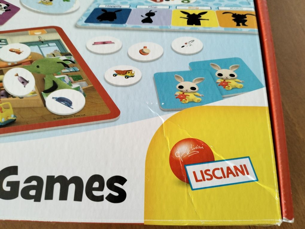 Bing 9 gier w 1 Edu Games Lisciani