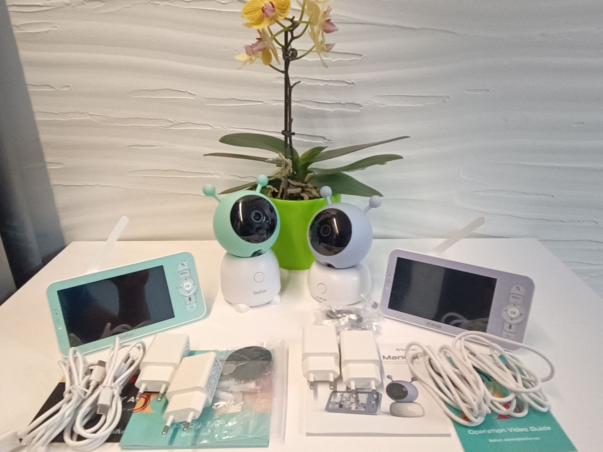 Видеоняня ieGeek, плач, движение..,360°, WiFi, НОВЫЕ