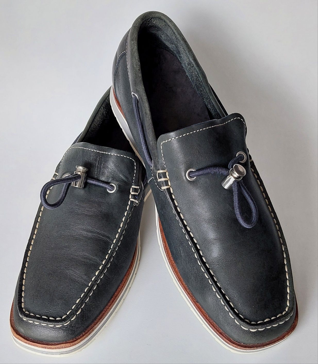 Buty Rockport Loafers roz.42 Torsion Skóra naturalna Sample