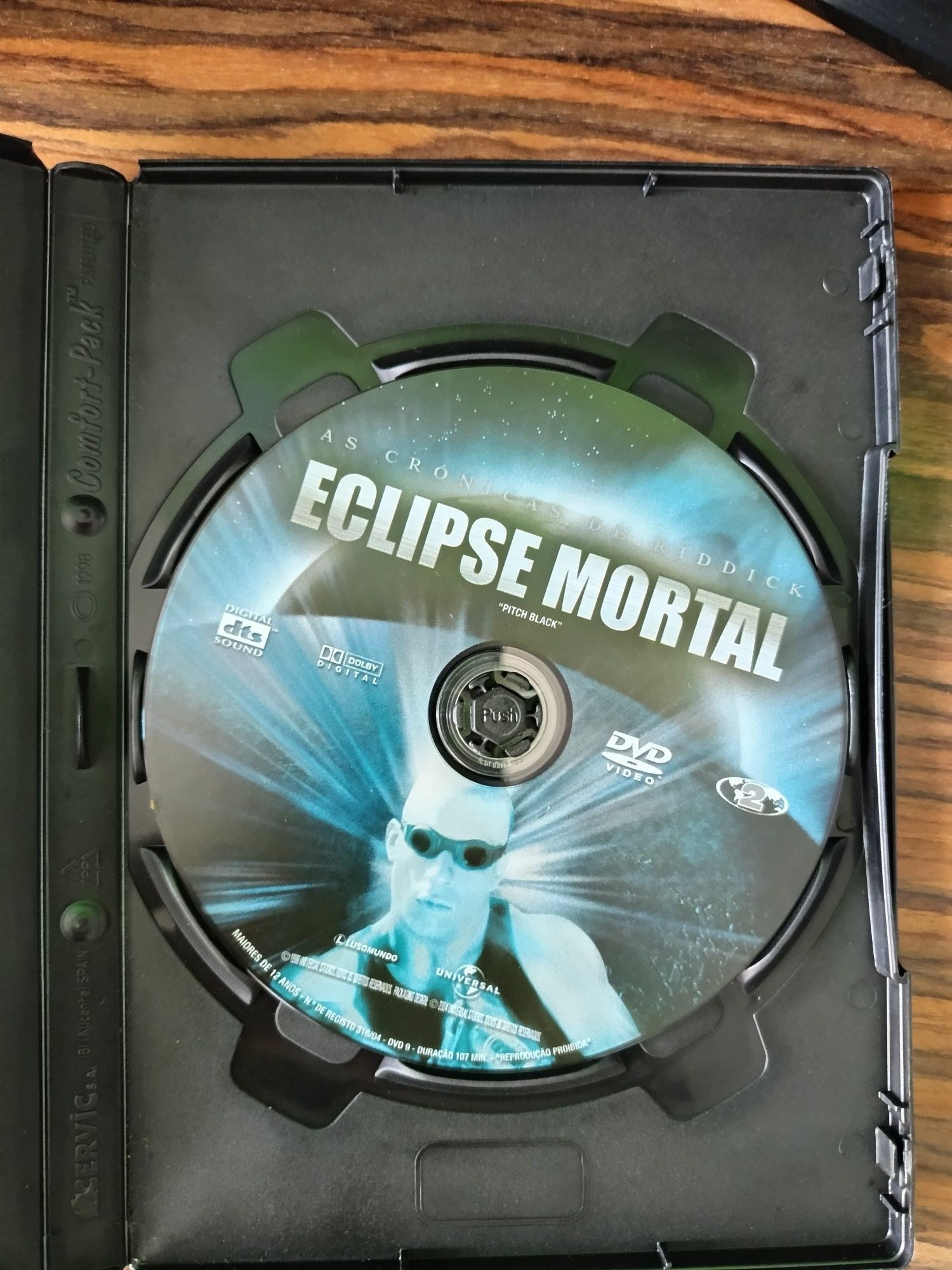 DVD eclipse mortal