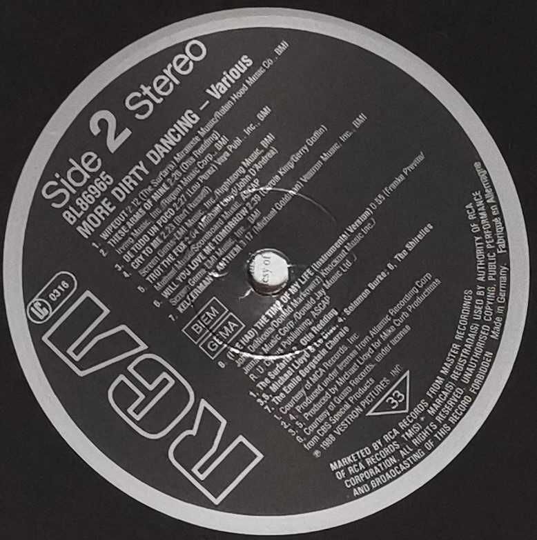 Various – More Dirty Dancing