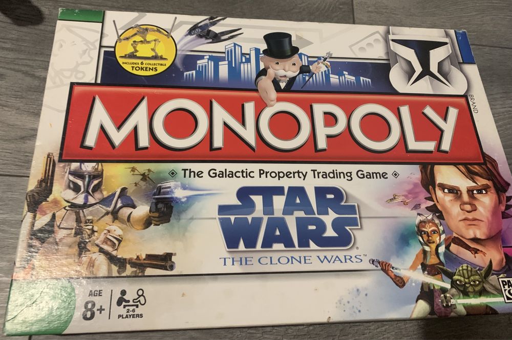 Монополія зоряні війни monopoly star war
