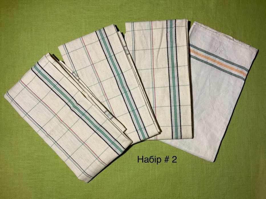 Кухонні рушники льон