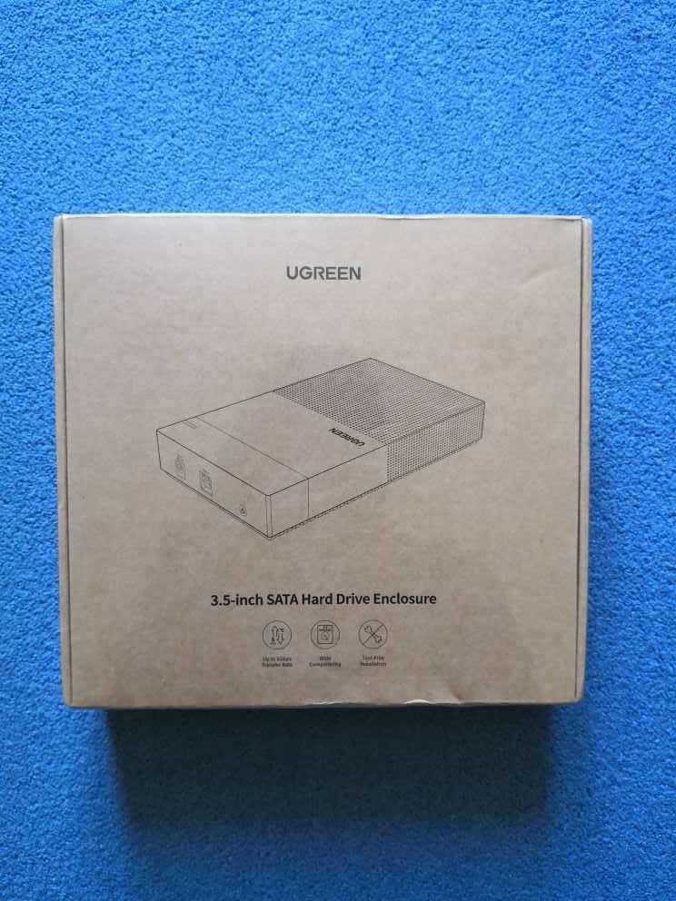 Карман для жесткого диска 3.5" от ТМ Ugreen (новый и запечатанный)