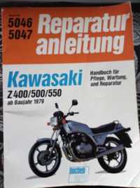 Kawasaki Z400/500/550 reparatur anleitung