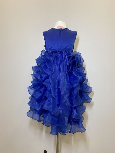 Нарядное, праздничное платье синего цвета, р. 110-120 см.