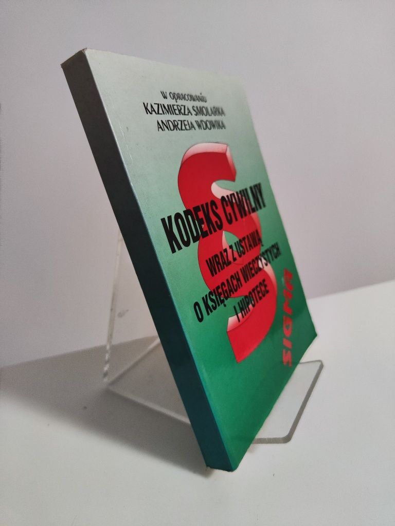Kodeks cywilny wraz z ustawą o księgach wieczystych i hipotece