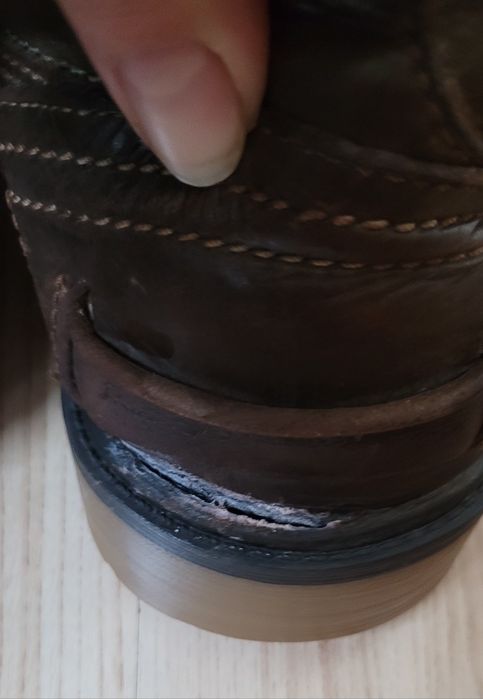 Skórzane trapery lasocki r.41