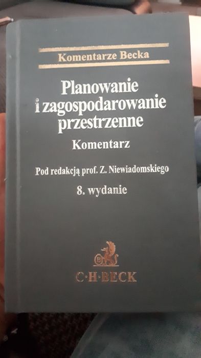 Planowanie i zagospodarowanie przestrzenne Komentarze Becka wydanie 8