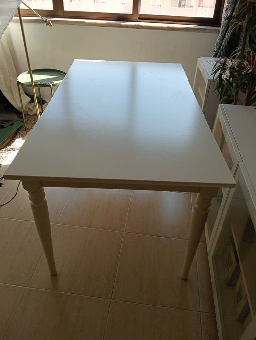 Mesa extensível Branca