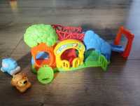 Edukacyjna zabawka dla Maluszków, zjeżdżalnia, sloń, lew