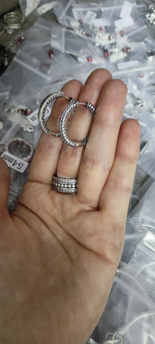 Pandora Сережки Пандора  серьги Супер ціни