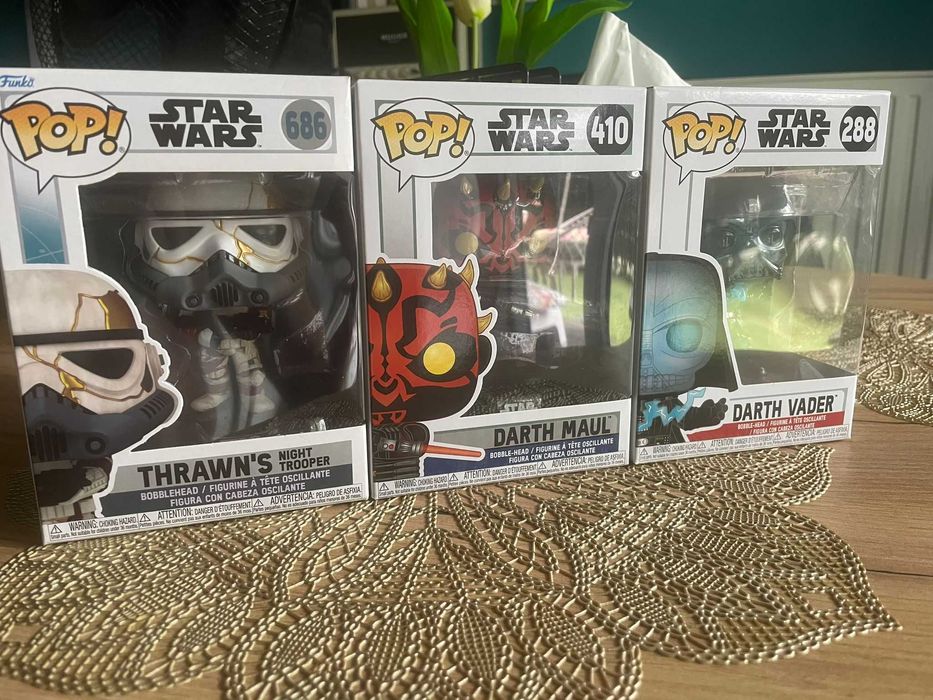 Figurki Funko POP! Star Wars 686/288/410 zestaw