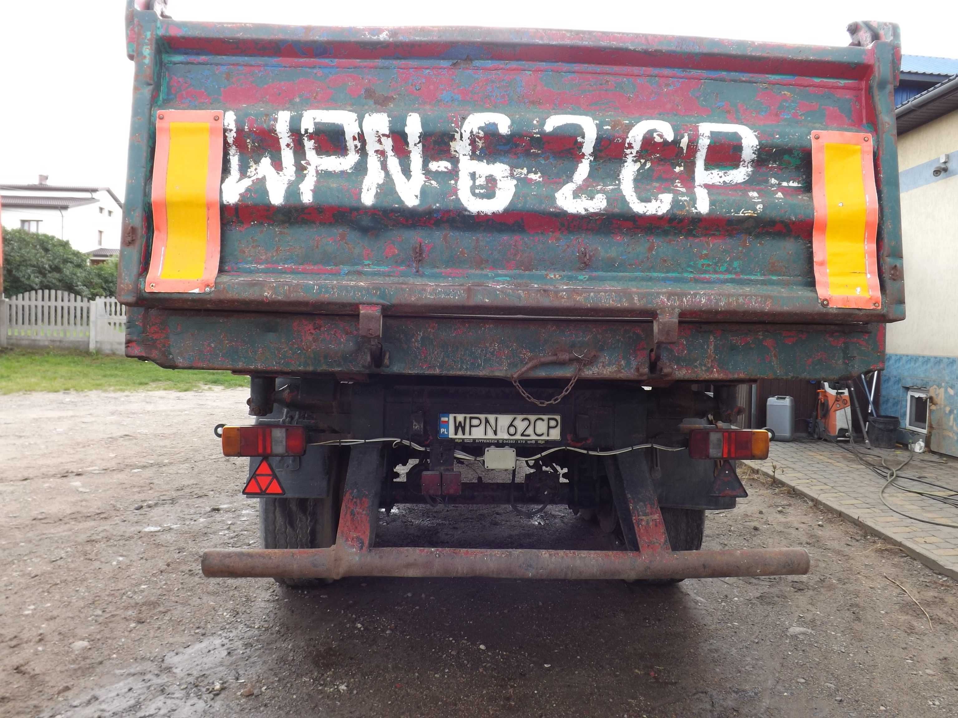przyczepa wywrotka tandem na resorach ( skorupowa) 18t