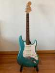 Guitarra elétrica Squier Affinity Stratocaster Race Green SSS