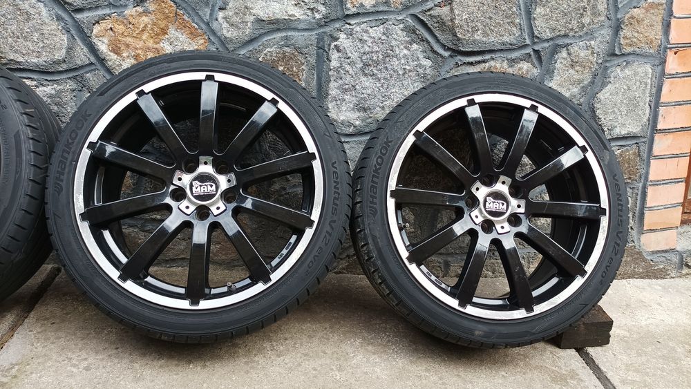 Диски 5x112 R18 MAM W3 Germany з Німеччини Audi A6 C7 A4 Volkswagen Me