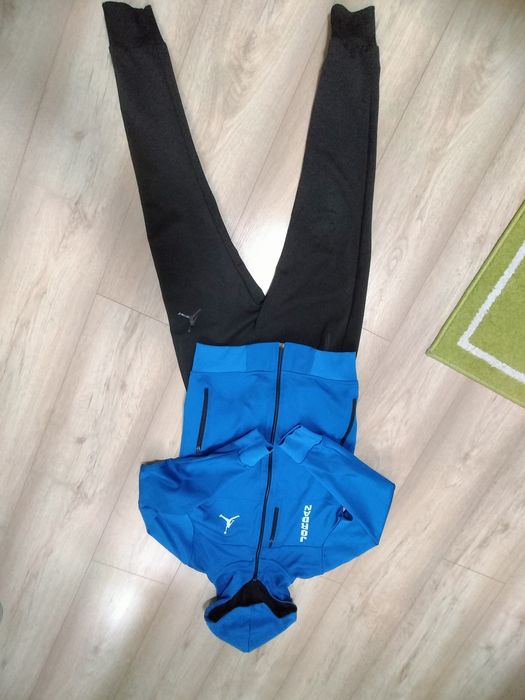 Dres czarno-niebieski Jordan rozmiar 140-146