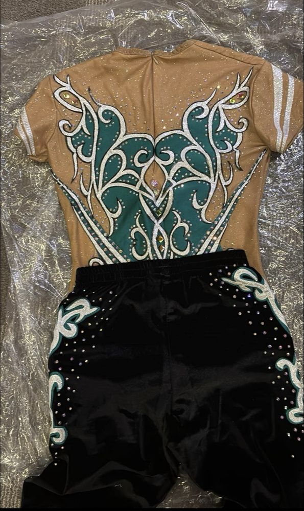 Maillot de ginástica para par misto