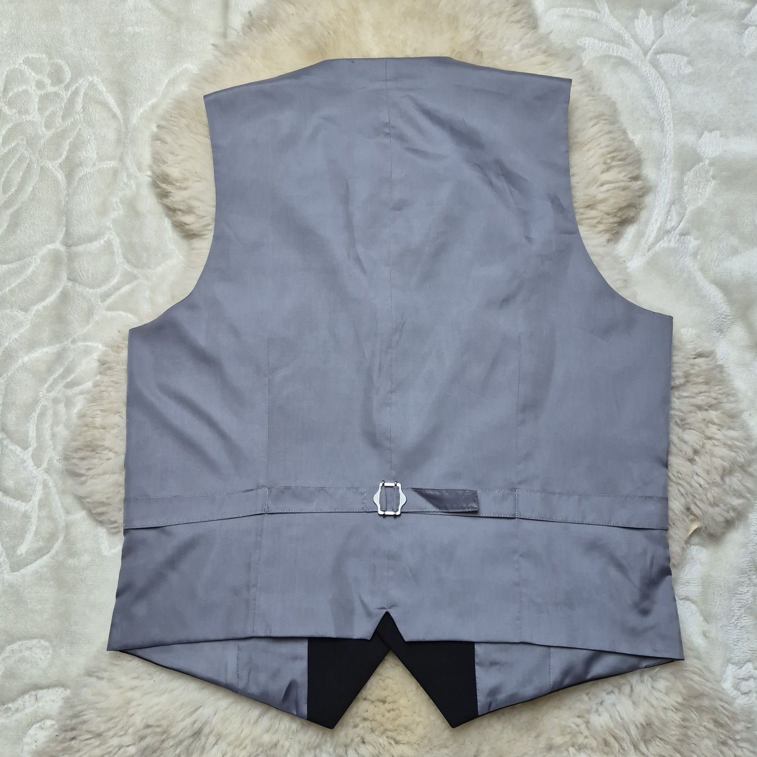 Kamizelka garniturowa L Czarna Burton Menswear London