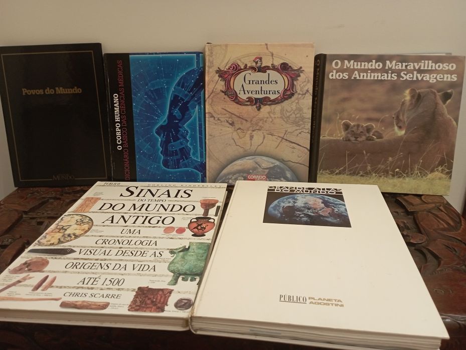 Vendo lote de livros por 12€