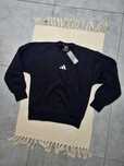 Nowa oryginalna bluza męska Adidas czarna bawęłniana basic jesienna S
