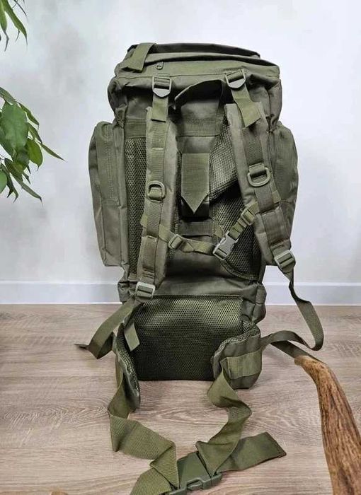 Plecak szkolny duży sportowy zielony plecak turystyczny duży pojemny