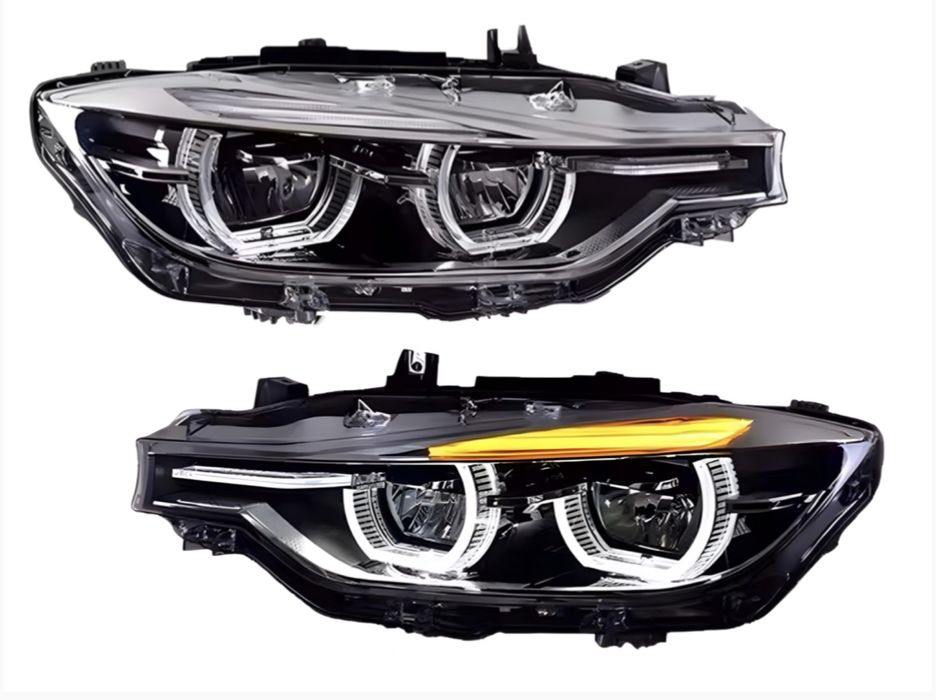 Фары FULL LED для BMW 3 F30 F31 2012-2018 ГАЛОГЕН В ЛЕД бмв арт 3345