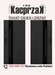 Drzwi KACPRZAK 90x200 Drzwi Zewnętrzne MARS Antracyt