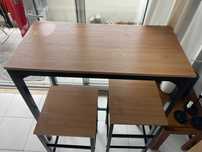 Conjunto de bar + 2 Bancos
