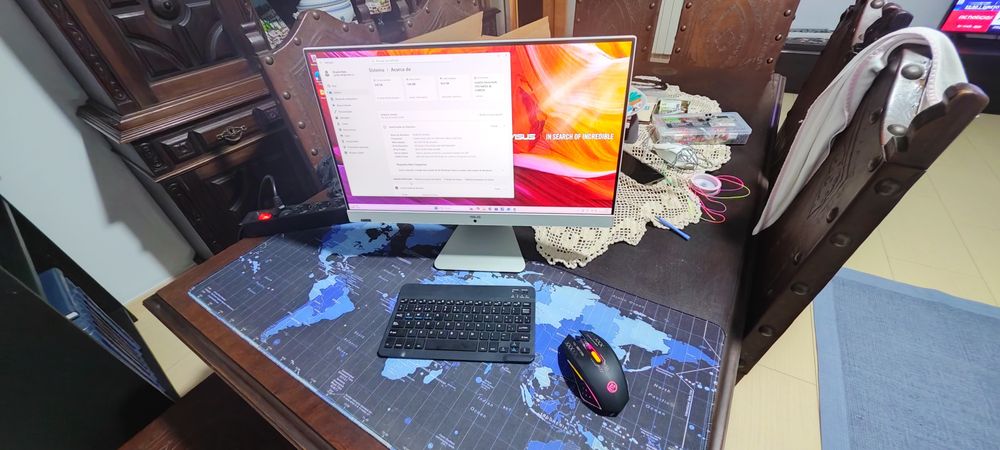 ASUS 22" All in One V222FA 10 geração, 16GB, 256GB