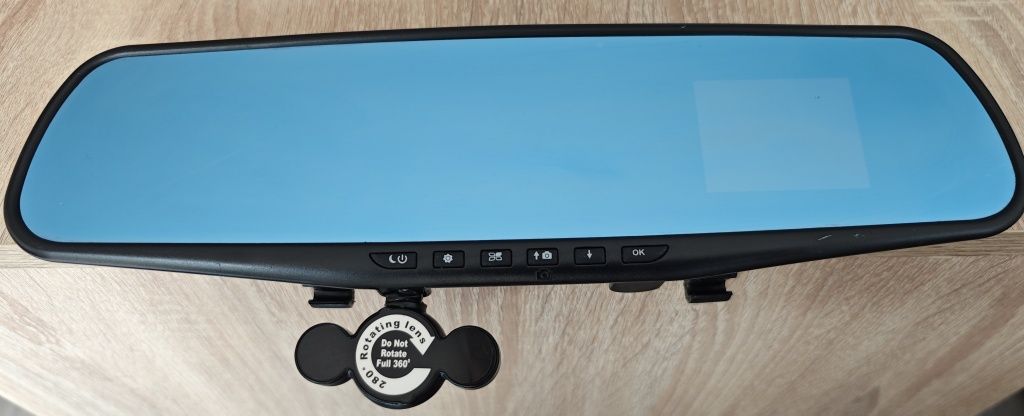 Lusterko z Kamerą Wideorejestrator HD MIRROR CAM