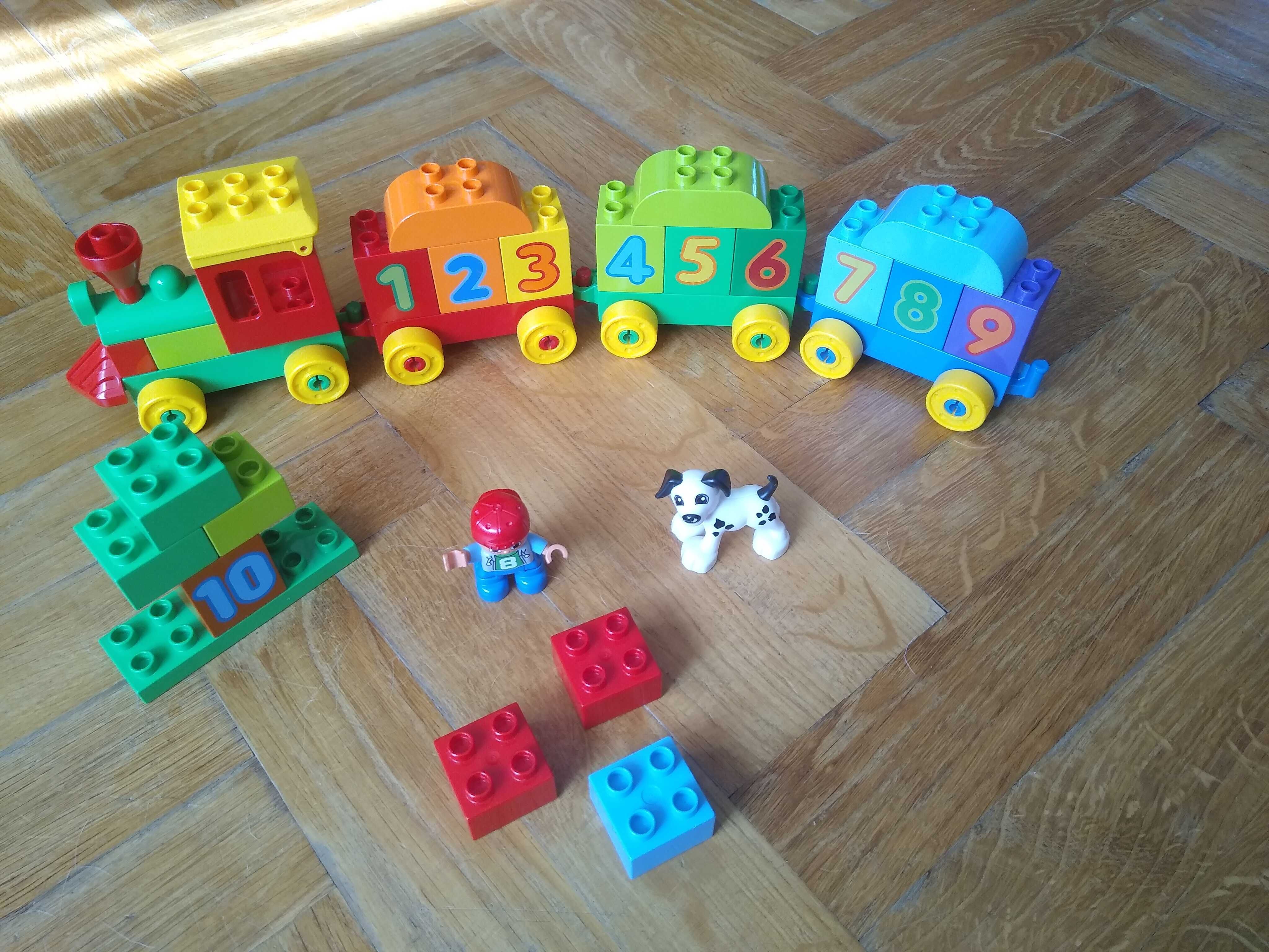 Sprzedam lego Duplo pociąg z cyferki