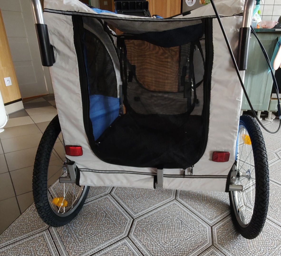 PawHut przyczepka dla psa przyczepa rowerowa jogger wózek