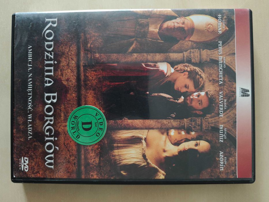 "Rodzina Borgiów" - film DVD