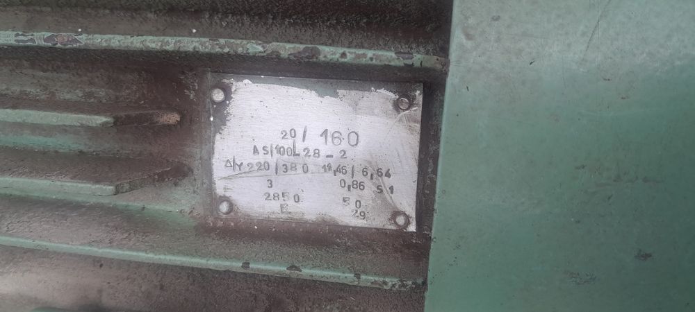 Kompresor 250litrow dwa tłoki Ddr 380v