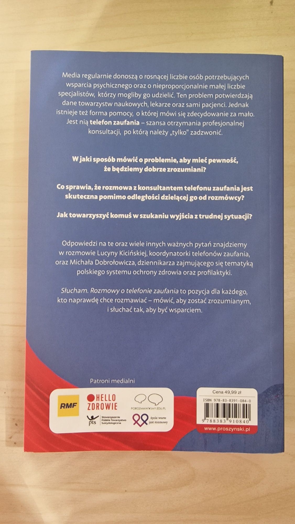 Słucham. Rozmowy o telefonie zaufania.