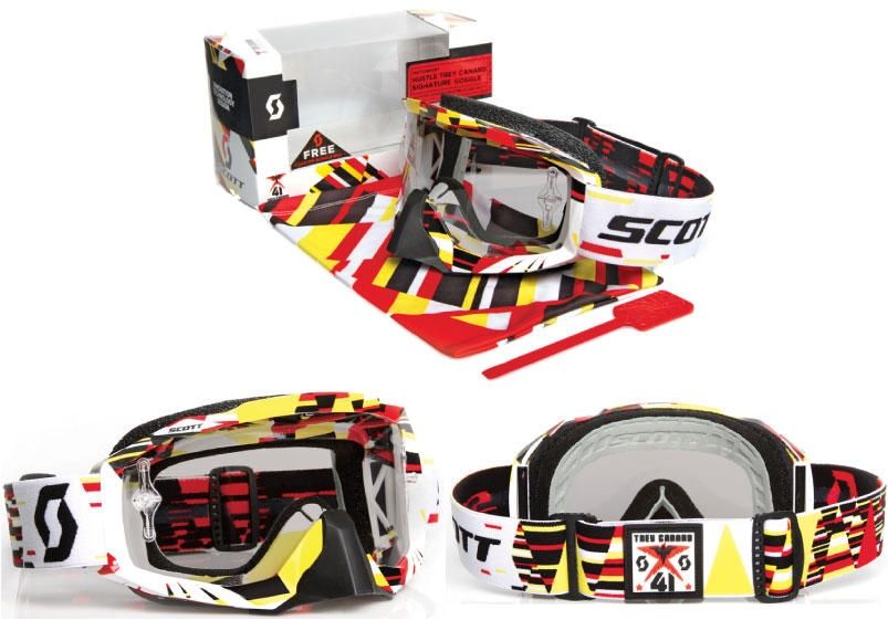 Óculos Motocross Enduro Scott Hustle Signature Trey Canard