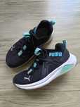Buty Puma siateczkowe 31 czarno błękitne
