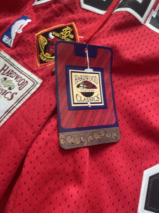 Spodenki sportowe Chicago Bulls 23 Jordan hardwood classics NBA