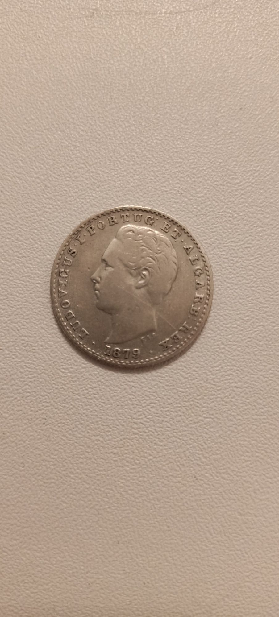 Moedas de Portugal - 6 Moedas de Prata (3x 10 Centavos  + 3x 100 Reis)