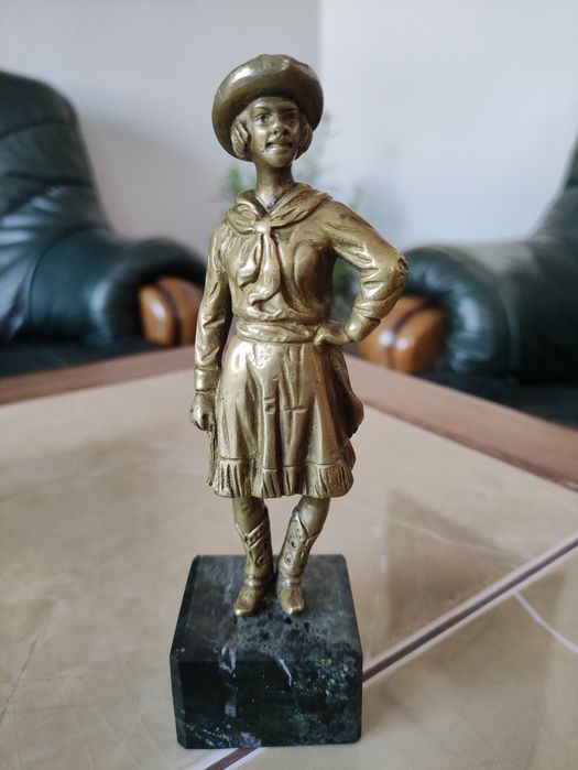 Antyczna figurka z brązu 1764 r.