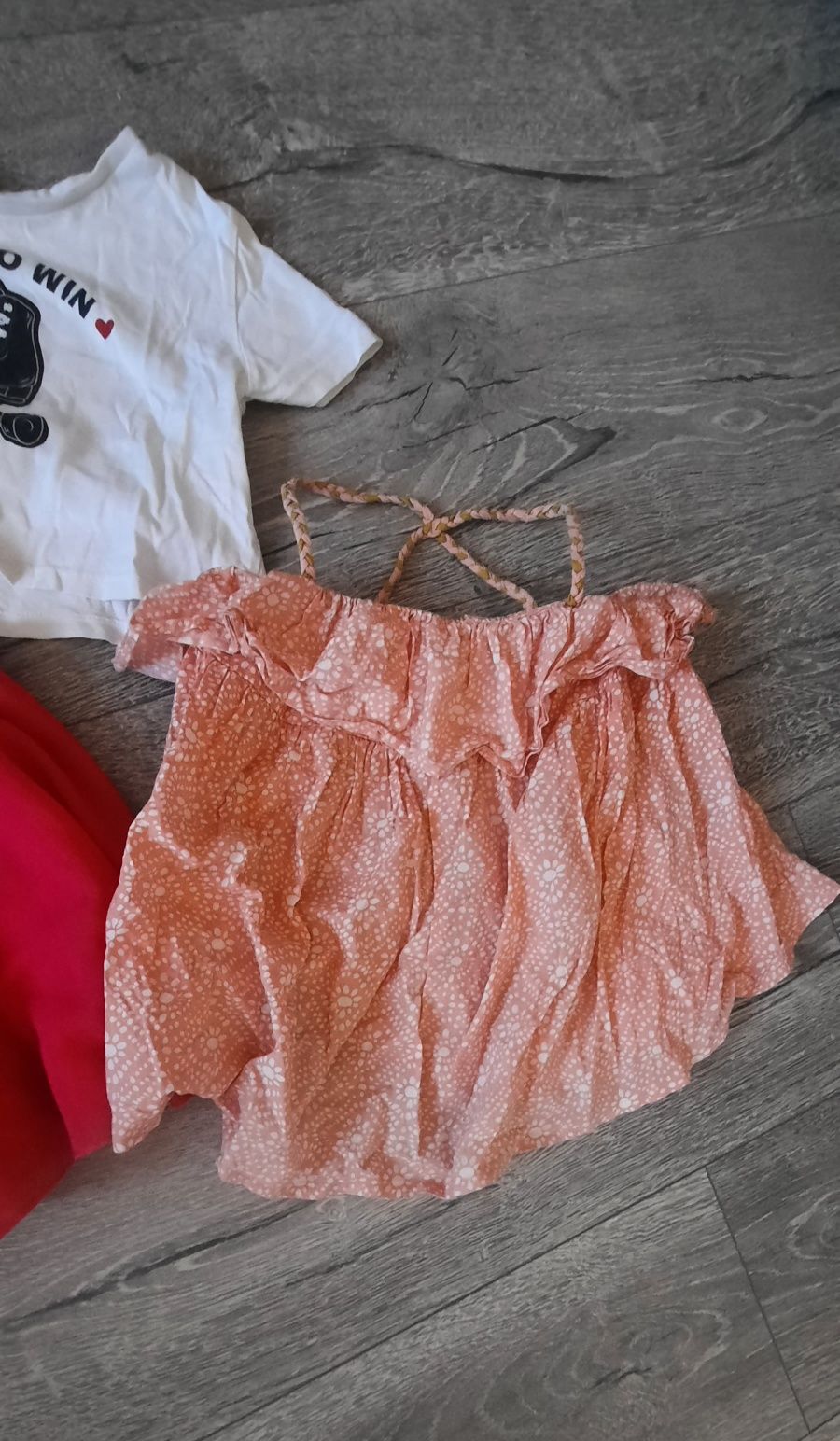 Комплект 5-6 років 116 см на дівчинку комбінезон юбка майка шорти