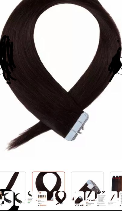 Wlosy slowianskie przedluzanie kanapkowe