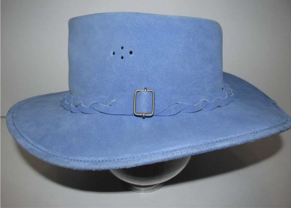 Шляпа КОЖАНАЯ JIMY BLACK'S, Bush Hat, AUSTRALIA, ковбойская, 56-58 р,